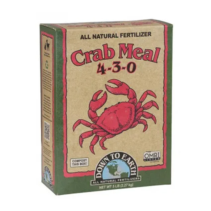 Down To Earth Crab Meal 4-3-0, 5LB