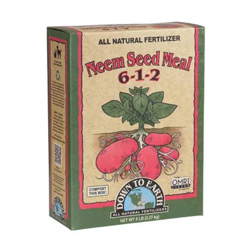 Down To Earth Neem Seed Meal 6-1-2, 5lb