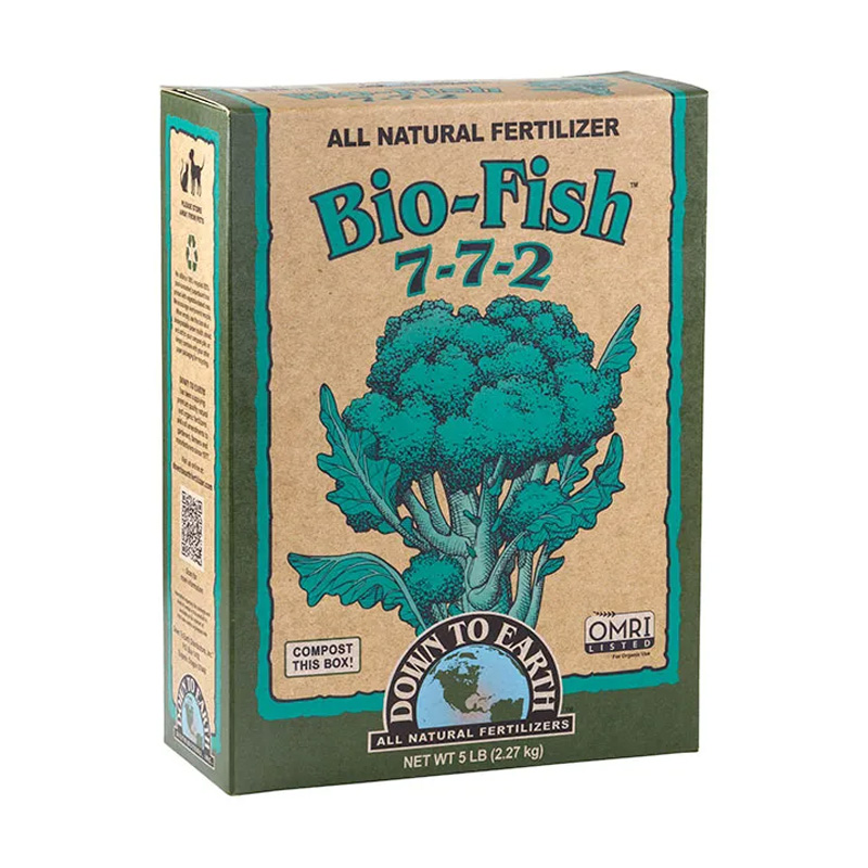 Down to Earth, Bio-Fish 5lb, 7-7-2
