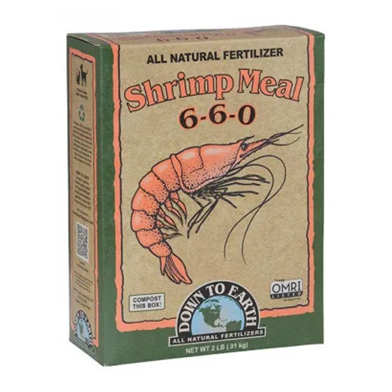 Down to Earth, Shrimp Meal 2LB, 6-6-0
