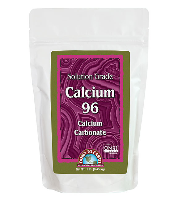 Down to Earth Solution Grade Calcium 96, 1lb