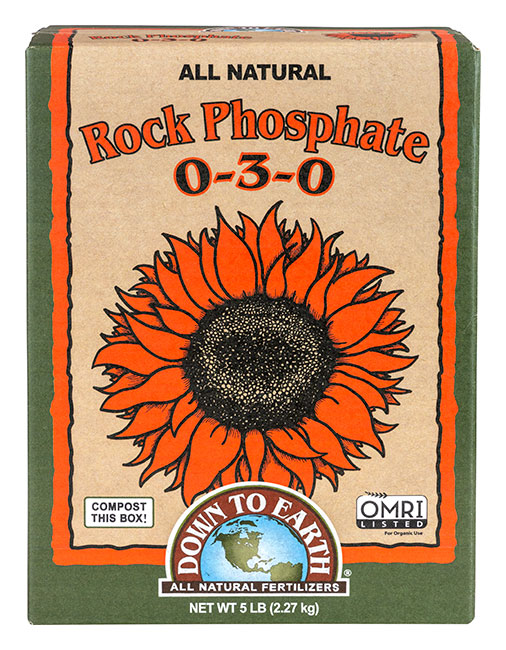 Down to Earth Rock Phosphate, 5lb
