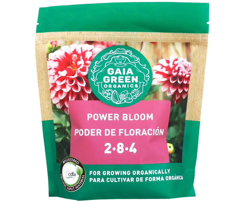 Gaia Green Organics, Power Bloom, 500 g Pouch
