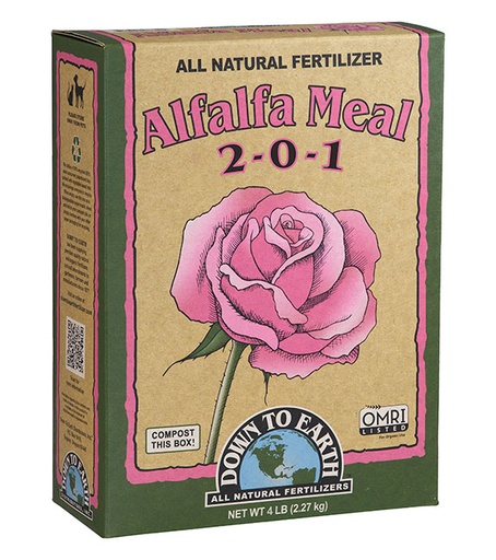 [DTEAM4] Down to Earth ALFALFA MEAL, 2-0-1, 4LB, OMRI