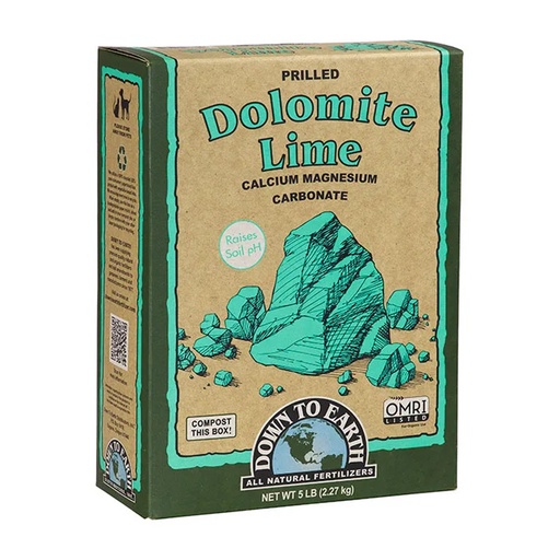 [DTEDL5lb] Down to Earth, Dolomite Lime 5lb