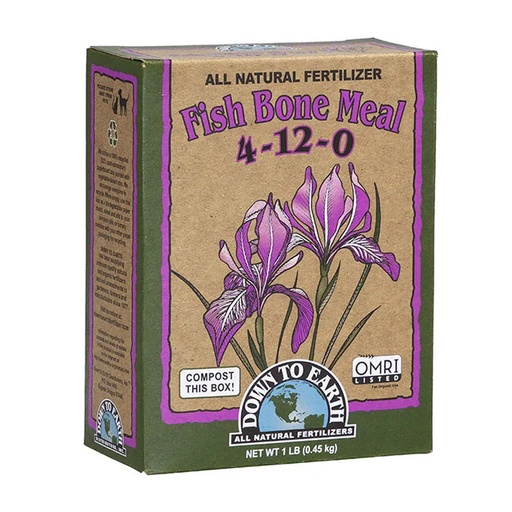 [DTEFBM5lb] Down to Earth, Fish Bone Meal 5lb, 4-12-0