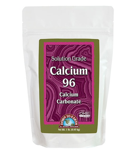 [DTE19096] Down to Earth Solution Grade Calcium 96, 1lb